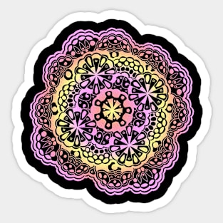 Colorful Mandala Sticker